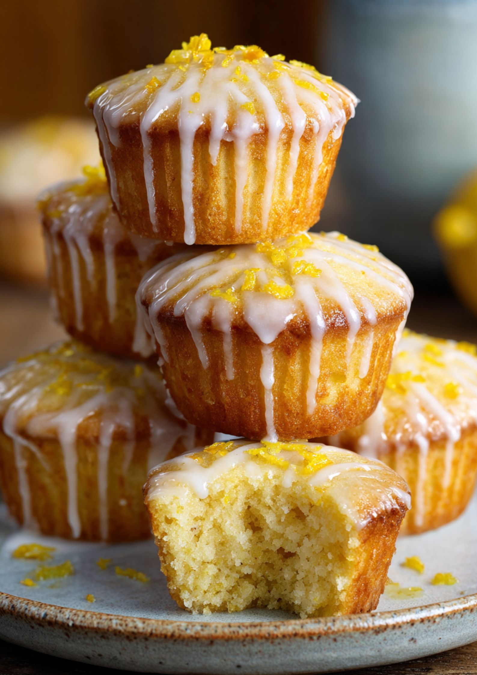 James Martin Lemon Muffins Recipe (with Drizzle)