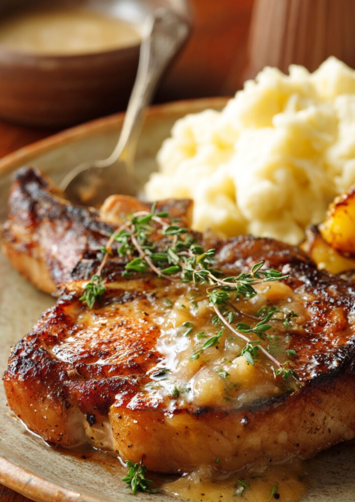 James Martin Man Fried Pork Chops