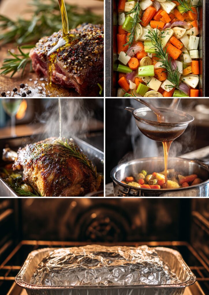 James Martin Slow Cooked Lamb