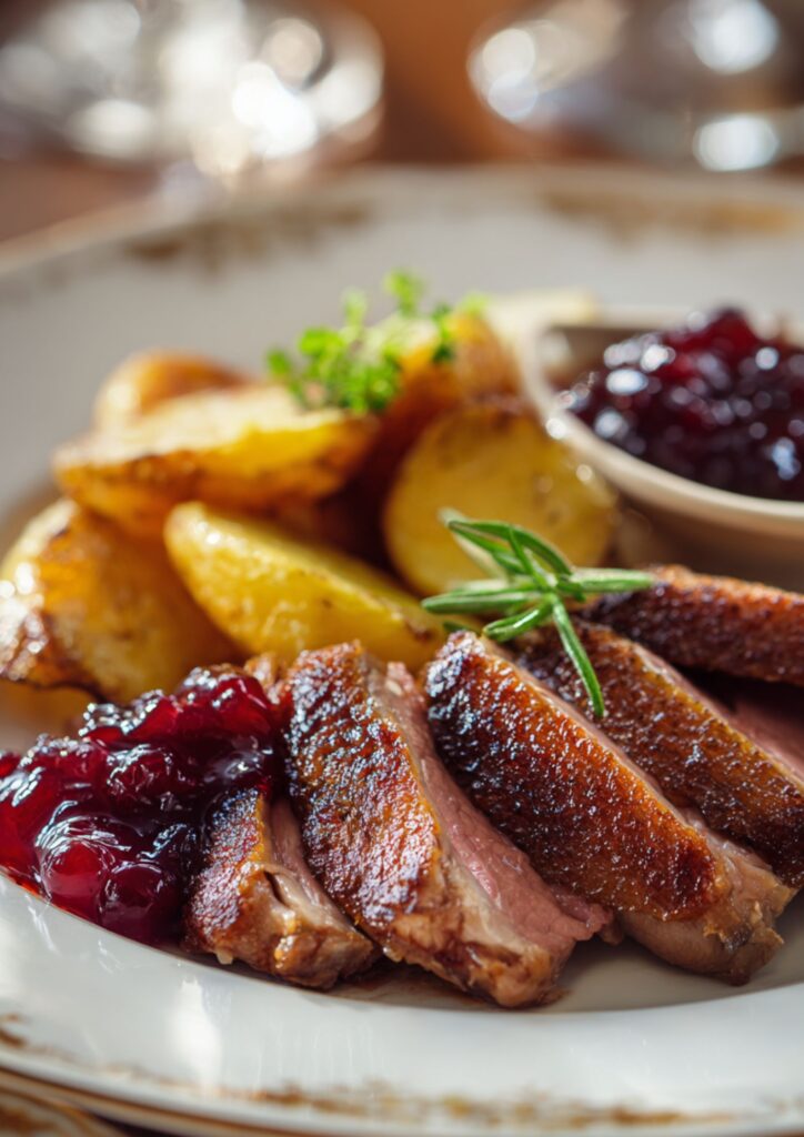 James Martin Roast Duck Recipe