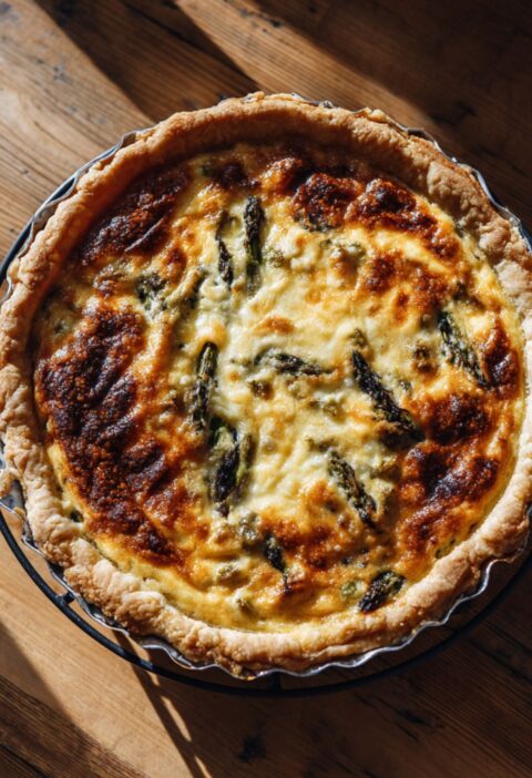 James Martin Asparagus Quiche