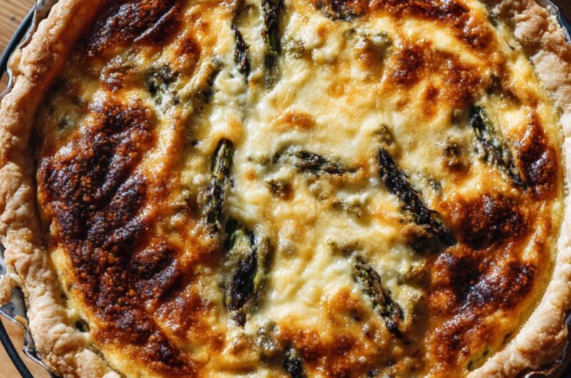 James Martin Asparagus Quiche