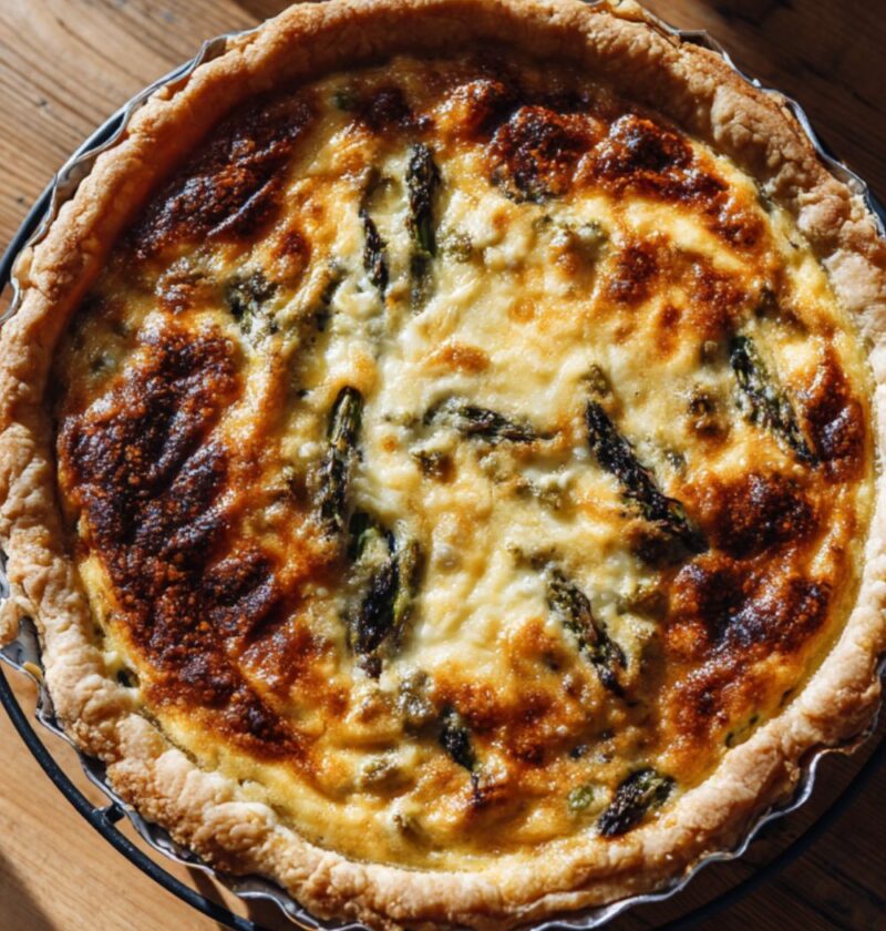 James Martin Asparagus Quiche