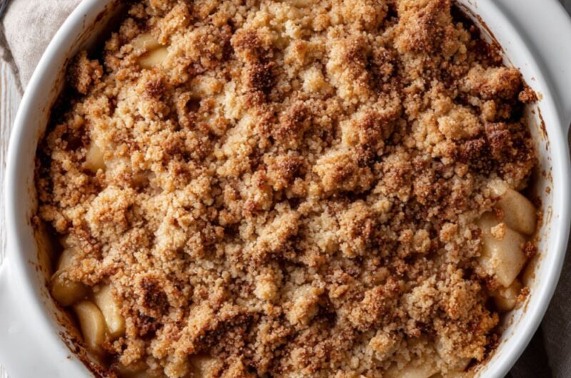 James Martin Apple Crumble