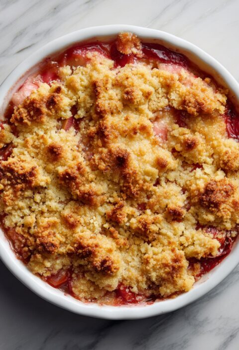 James Martin Rhubarb Crumble​