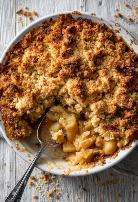 James Martin Apple Crumble