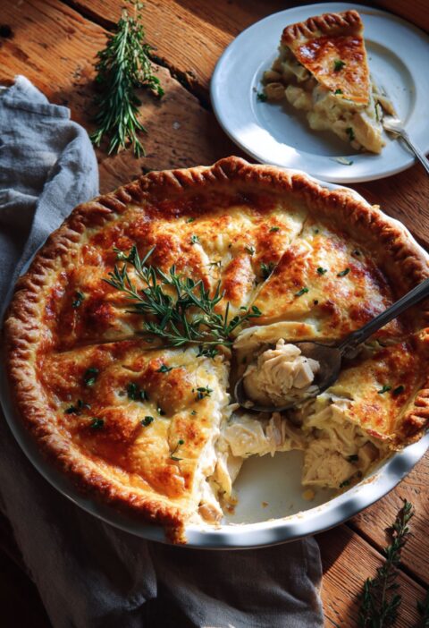 James Martin Chicken and Water Chestnut Pie​