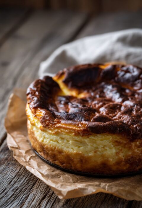 James Martin Basque Cheesecake