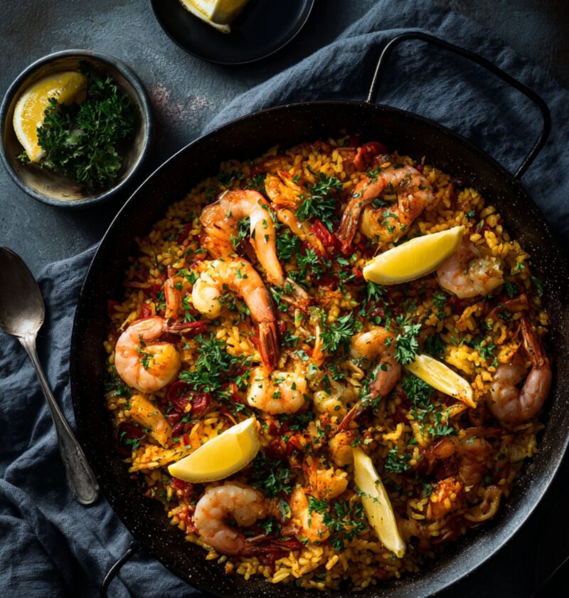 James Martin Paella