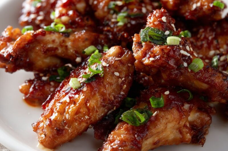 James Martin Sriracha Chicken Wings