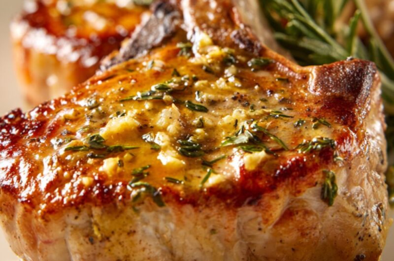 James Martin Pan Fried Pork Chops