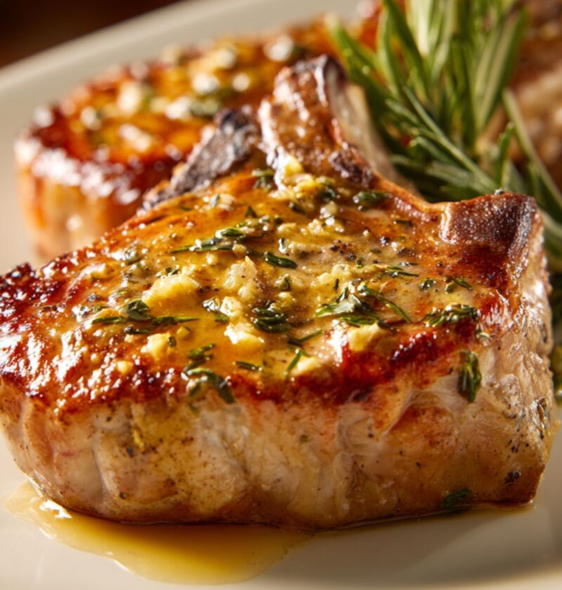 James Martin Pan Fried Pork Chops