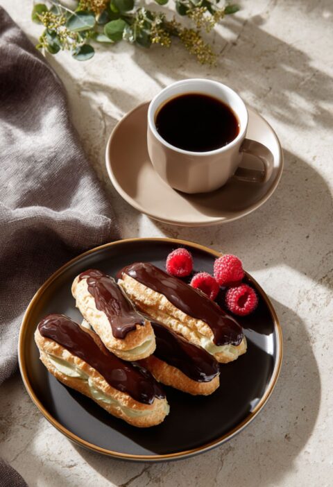 James Martin Chocolate Eclairs
