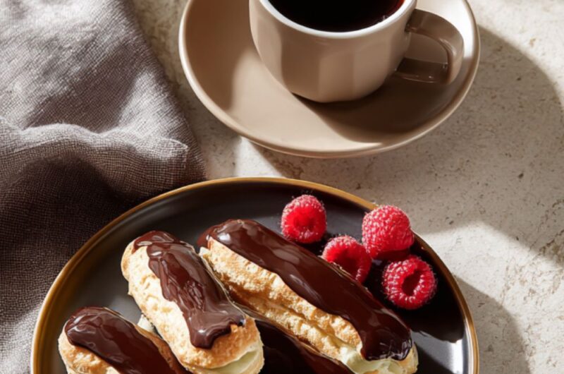 James Martin Chocolate Eclairs