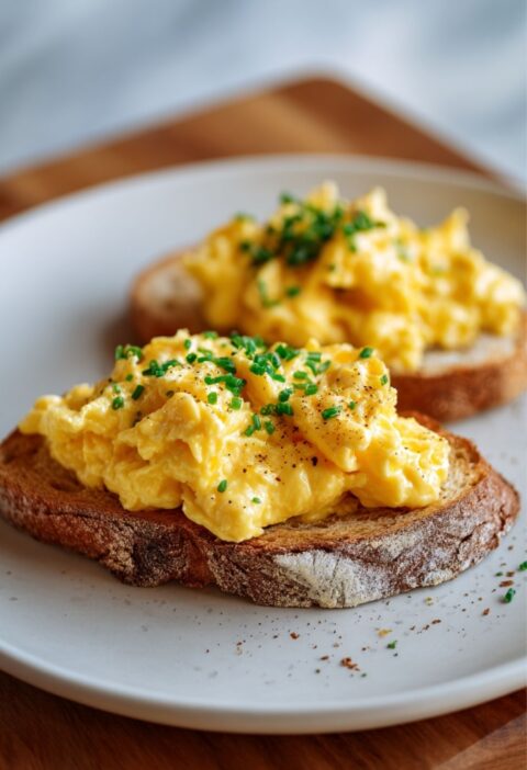 James Martin Scrambled Eggs