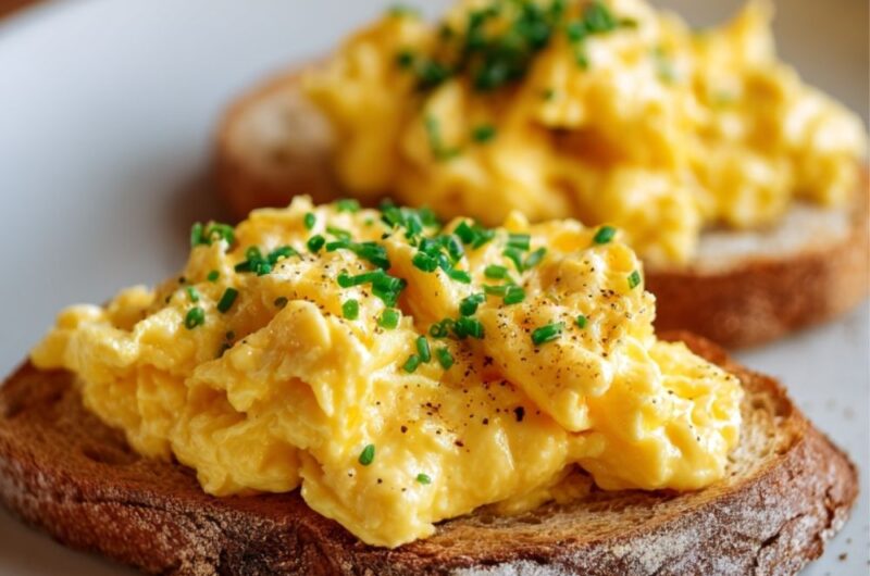 James Martin Scrambled Eggs