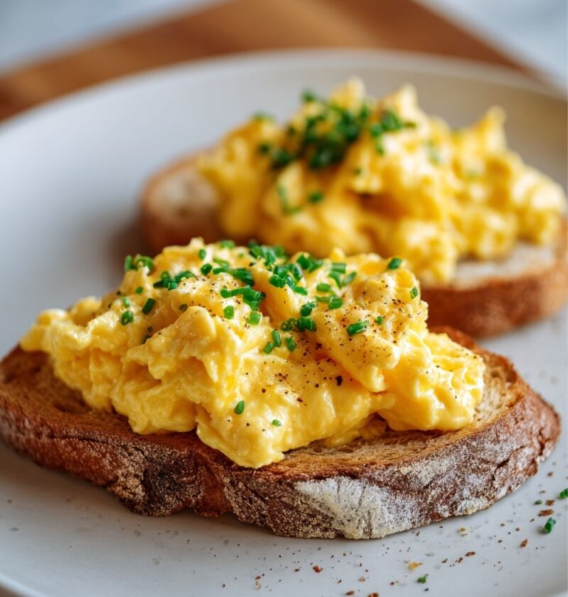 James Martin Scrambled Eggs