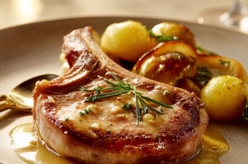 James Martin Grilled Pork Chops