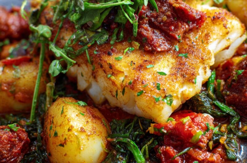 James Martin Cod And Chorizo​