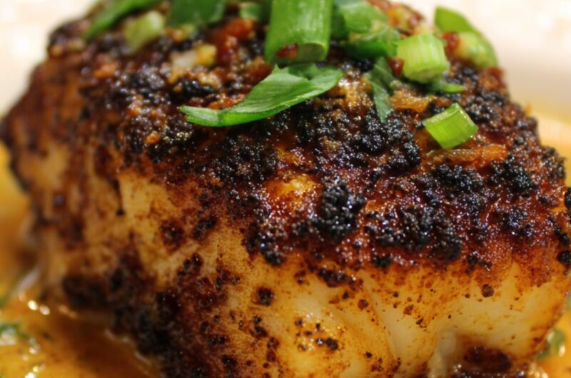 James Martin Blackened Cod​