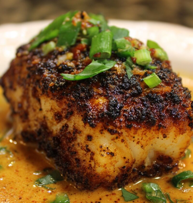 James Martin Blackened Cod​