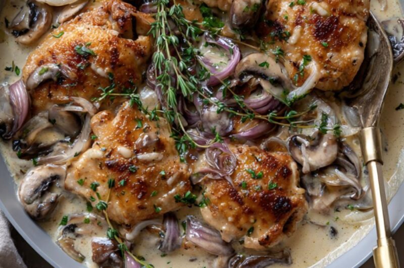 James Martin Chicken Bonne Femme