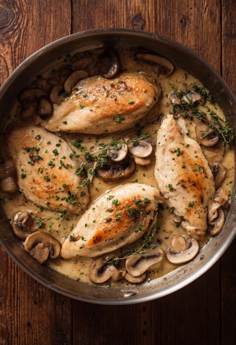 James Martin​ Chicken Forestière