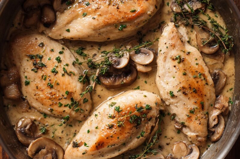 James Martin​ Chicken Forestière