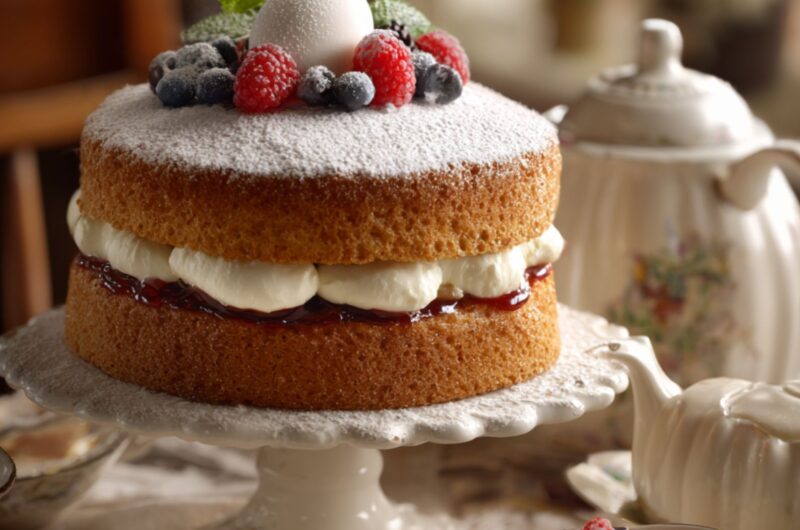 James Martin​ Duck Egg Victoria Sponge