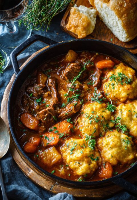 James Martin Beef Stew And Dumplings​