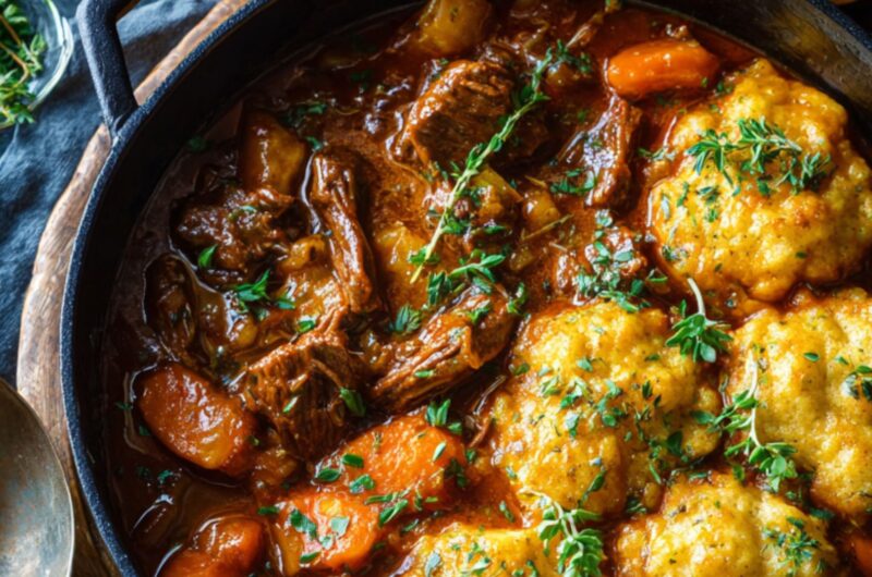 James Martin Beef Stew And Dumplings​