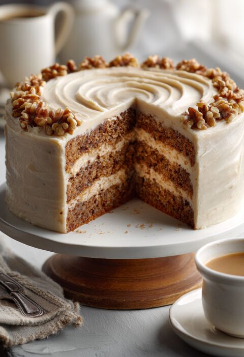 James Martin Coffee And Walnut Cake​