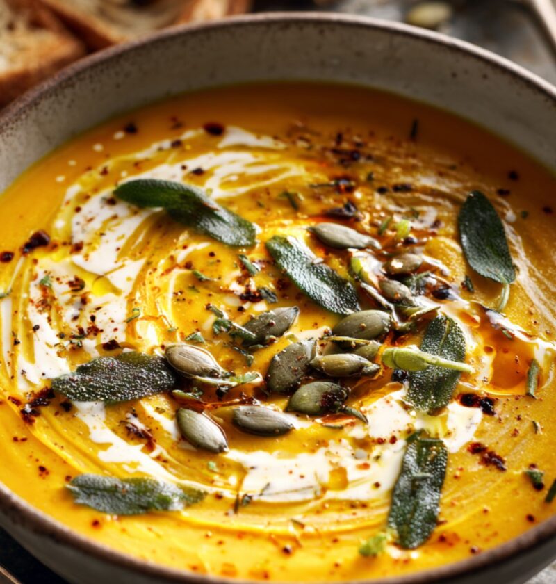 James Martin Pumpkin Soup​
