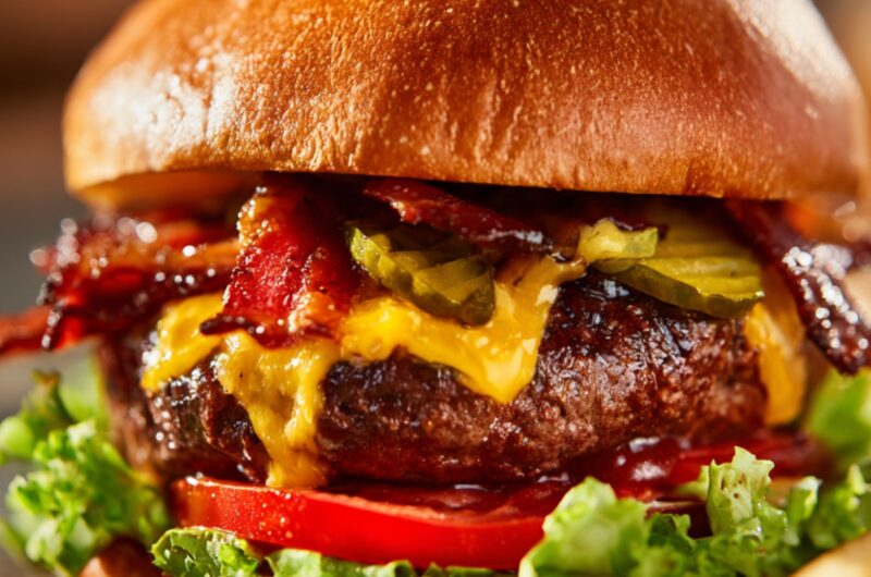 James Martin​ Homemade Beef Burgers