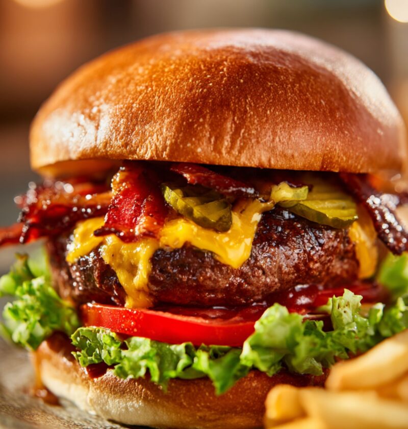 James Martin​ Homemade Beef Burgers