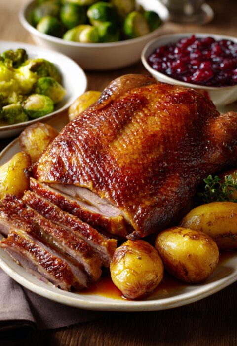 James Martin Roast Duck Recipe
