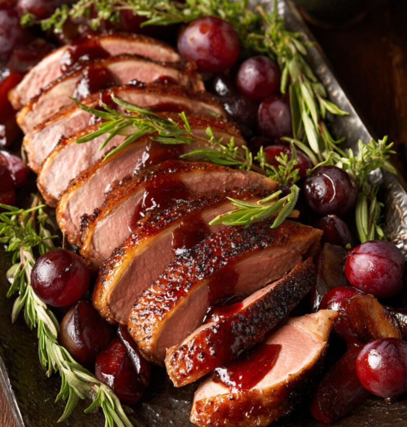 James Martin Roast Duck