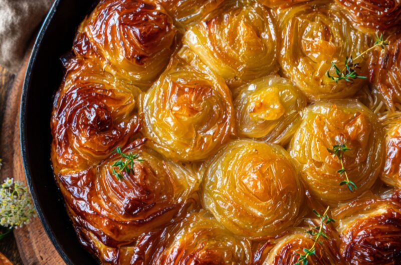 James Martin Onion Tarte Tatin​