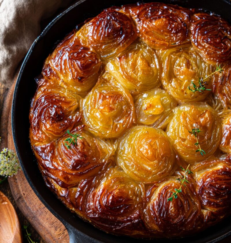 James Martin Onion Tarte Tatin​