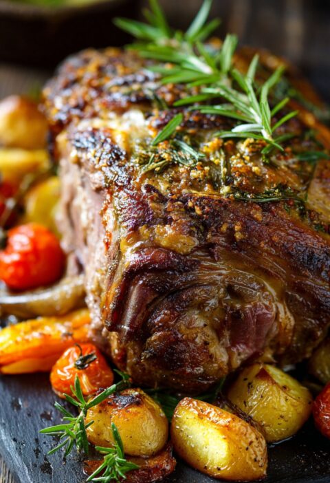 James Martin Slow Roast Shoulder of Lamb Recipe