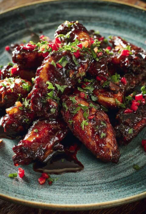 James Martin Sticky Chicken Wings