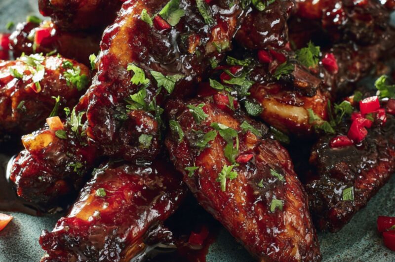 James Martin Sticky Chicken Wings