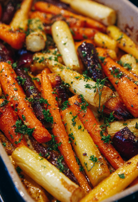 James Martin Christmas Carrots And Parsnips