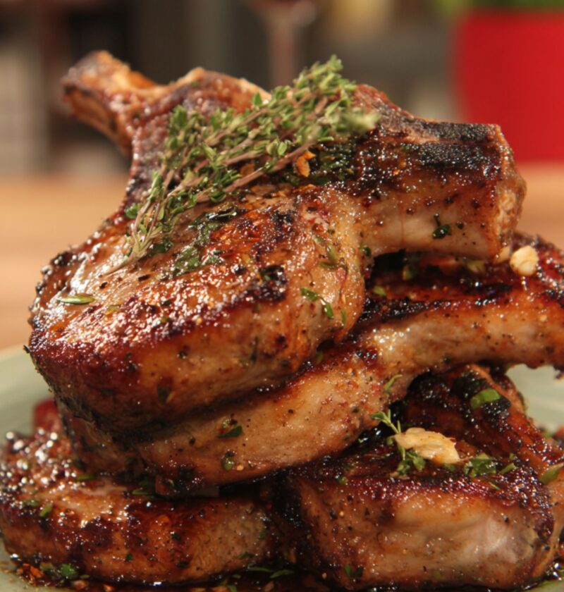 James Martin Man Fried Pork Chops