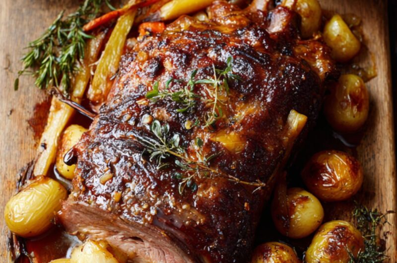 James Martin Slow Cooked Lamb