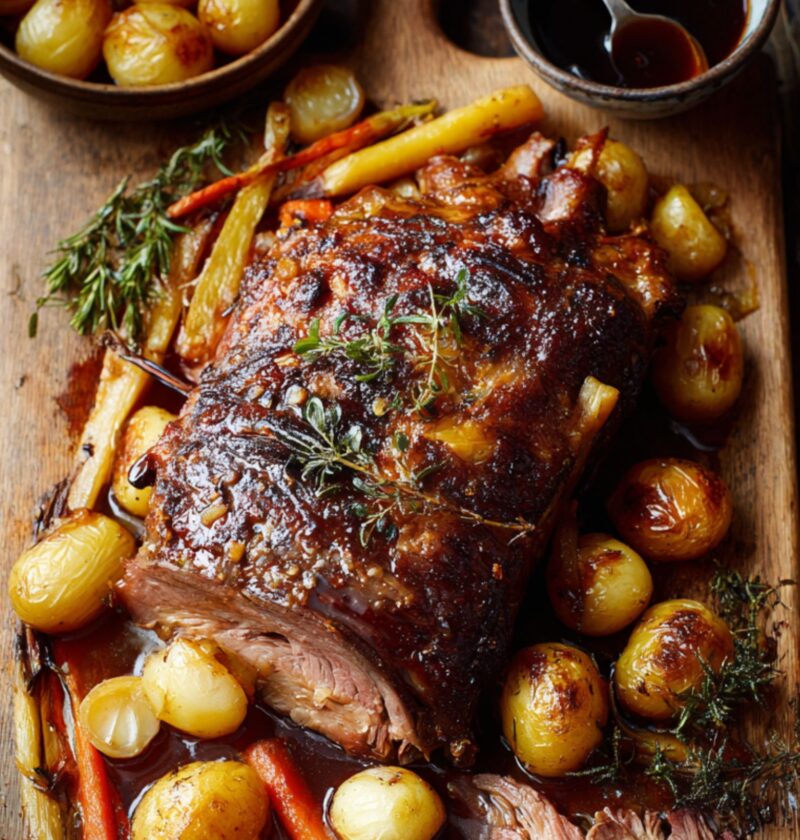 James Martin Slow Cooked Lamb